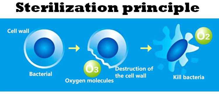 ozon sterilisatie principe